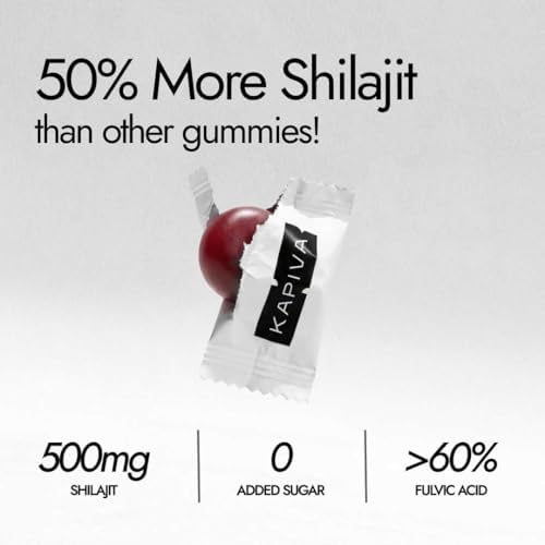 Kapiva Himalayan Shilajit Gummies 30 – Ayurvedic Herb