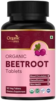 Organic Spree Organic Beetroot Tablets 90 – Beta vulgaris