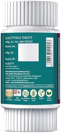 Herbal Hills Gautyhills Joint & Uric Acid Care Tablets 60 – Ayurvedic Herb