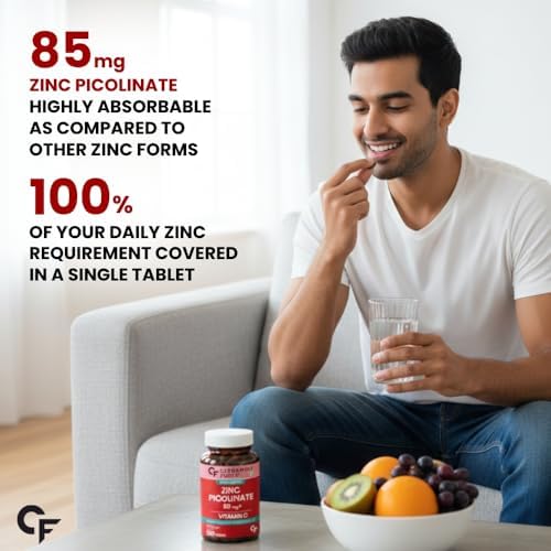 Carbamide Forte Zinc Picolinate + Vitamin C Tablets 120 – Vitamin Supplement