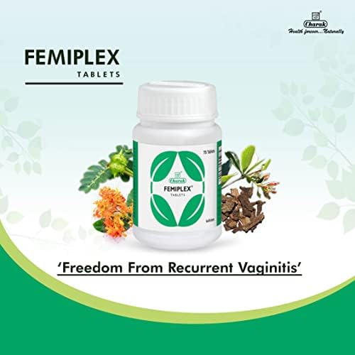 Charak Femiplex for Women’s Intimate Wellness Tablets – Ayurvedic Herb
