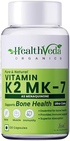 Health Veda Vitamin K2 Capsules 120 – Vitamin Supplement