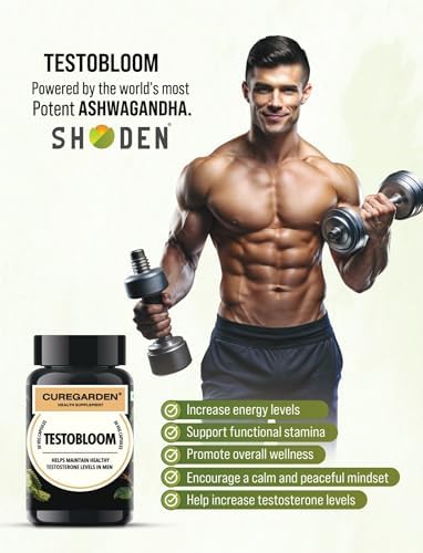 Curegarden Testobloom Men's Ayurvedic Blend Capsules – Ayurvedic Herb