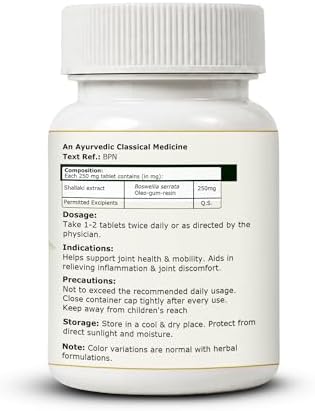Pure Nutrition Shallaki Tablets 90 – Boswellia serrata