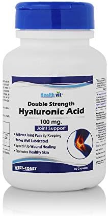 Healthvit Double Strength Hyaluronic Acid 100mg Capsules 60 – Ayurvedic Herb