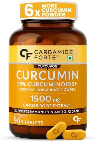 Carbamide Forte Curcumin 95% with Piperine Tablets 60 – Curcuma longa