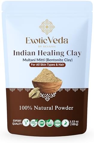 Exotic Veda Multani Mitti Powder 100g – Natural Skincare