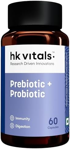 HK Vitals Pre and Probiotics CFU — 30Billion Capsules 60 – Ayurvedic Herb