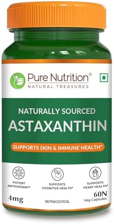 Pure Nutrition Astaxanthin 4mg Capsules 60 – Ayurvedic Herb