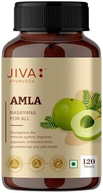 Jiva Amla 500mg Tablets 240 – Emblica officinalis