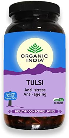 Organic India Tulsi Capsules 250 – Ocimum sanctum