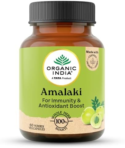 Organic India Amalaki Capsules 60 – Emblica officinalis