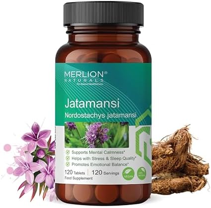 Merlion Naturals Jatamansi Tablets 120 – Nardostachys jatamansi