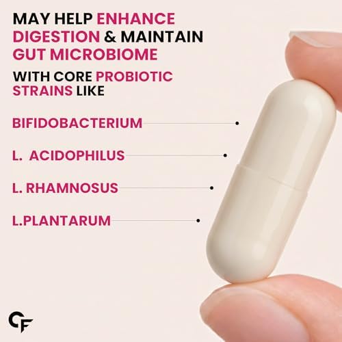 Carbamide Forte Probiotics + Prebiotics 60 Veg 30Billion Capsules 60 – Ayurvedic Herb