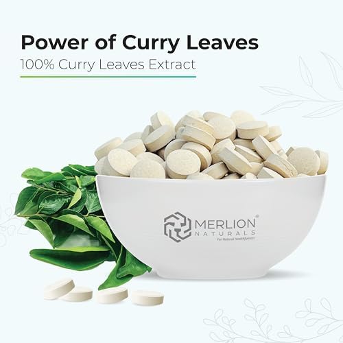 Merlion Naturals Curry Leaves Tablets 120 – Murraya koenigii
