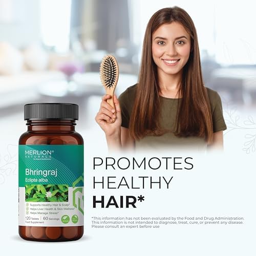 Merlion Naturals Bhringraj Tablets – Eclipta alba