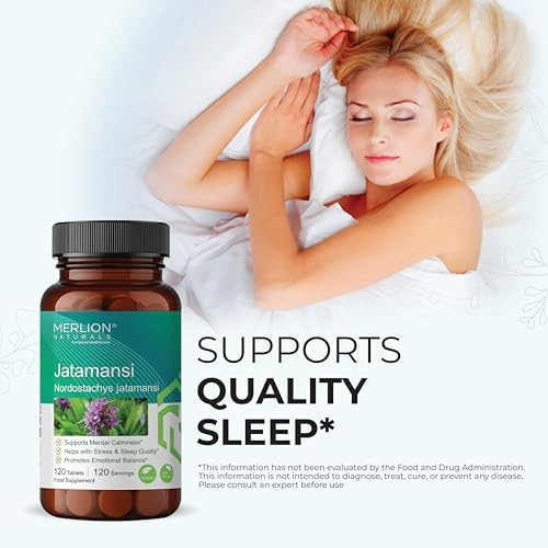 Merlion Naturals Jatamansi Tablets 120 – Nardostachys jatamansi