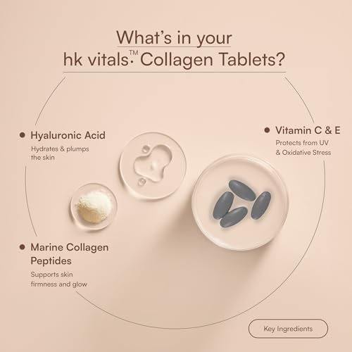 HK Vitals Marine Collagen 3000mg Tablets 90 – Ayurvedic Herb