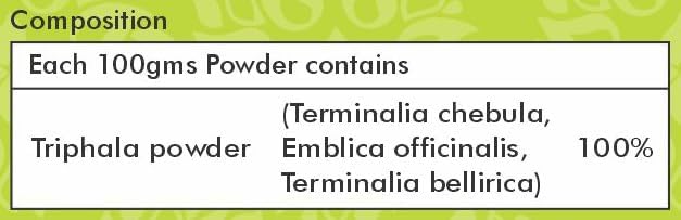 Ayurvedic Life Triphala Churna Powder 200g – Ayurvedic Herb
