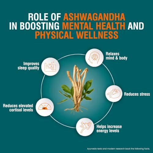 Himalaya Organic Ashwagandha 670mg Tablets 60 – Withania somnifera