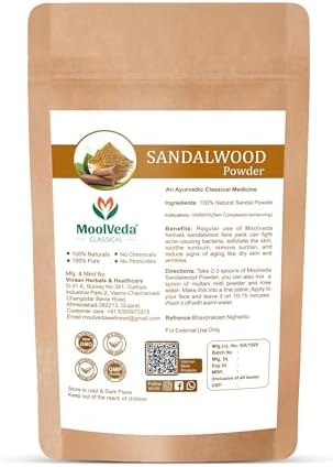 Moolveda Sandalwood Powder 100g – Santalum Album