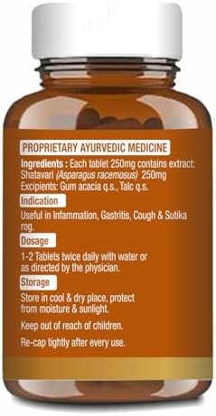 Baidyanath Shatavari Tablets – Asparagus racemosus