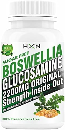 HXN Glucosamine, Boswellia, Chondroitin, MSM & Collagen Tablets – Ayurvedic Herb
