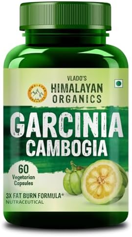 Himalayan Organics Garcinia Cambogia 60% HCA Capsules – Malabar tamarind