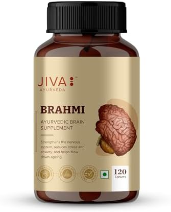 Jiva Brahmi 500mg Tablets 120 – Bacopa monnieri