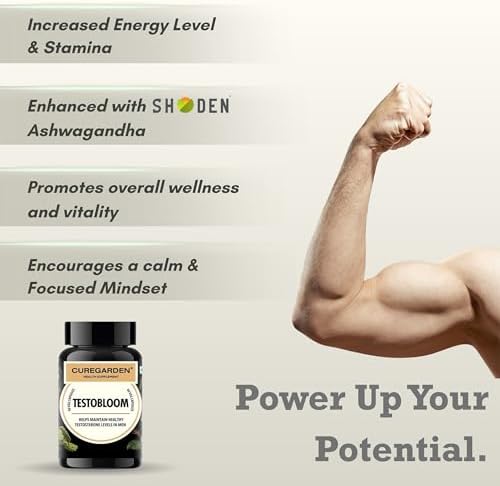 Curegarden Testobloom Men's Ayurvedic Blend Capsules – Ayurvedic Herb