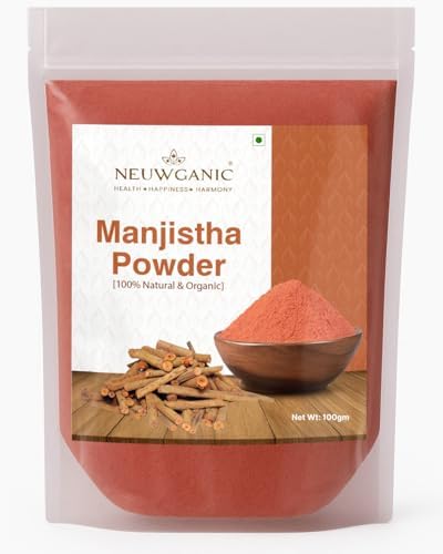 Neuwganic Organic Manjistha Powder 100g – Rubia Cordifolia