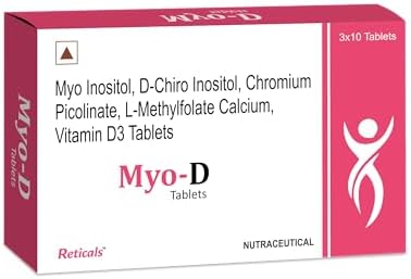 Reticals Myo-Inositol & D-Chiro Inositol Tablets – Ayurvedic Herb