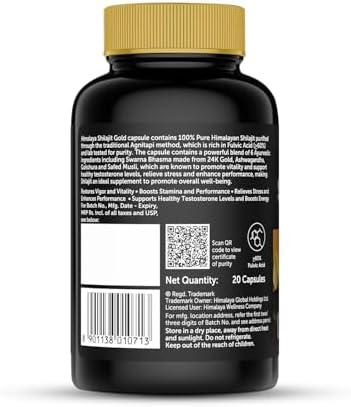 Himalaya Shilajit Gold Capsules – Ayurvedic Herb