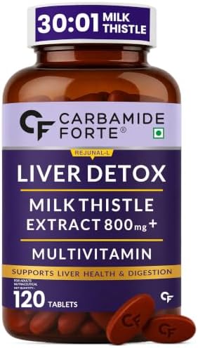 Carbamide Forte Milk Thistle Tablets 60 – Silybum marianum