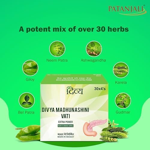 Patanjali Divya Madhunashini Vati Tablets 120 – Ayurvedic Herb