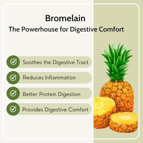Pure Nutrition Digestive Enzymes with Bromelain Tablets – Ayurvedic Herb