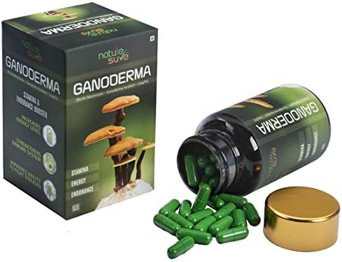 Nature Sure Ganoderma 500mg Capsules 60 – Ganoderma lucidum