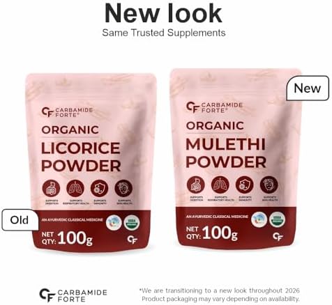 Carbamide Forte Licorice Powder 100g – Glycyrrhiza glabra