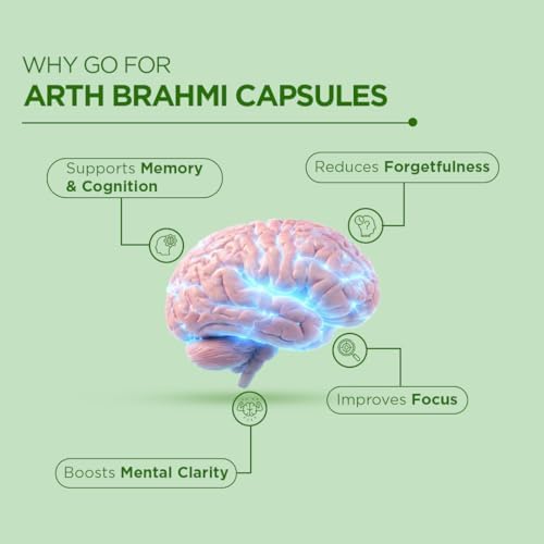 Arth Brahmi Capsules 60 – Bacopa monnieri