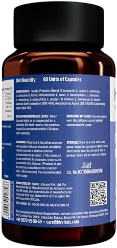 HK Vitals Pre and Probiotics CFU — 30Billion Capsules 60 – Ayurvedic Herb