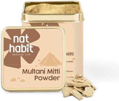 Nat Habit Multani Mitti Powder 200g – Natural Skincare Clay