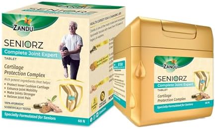 Zandu Seniorz Complete Joint Expert Tablets 60 – Ayurvedic Herb