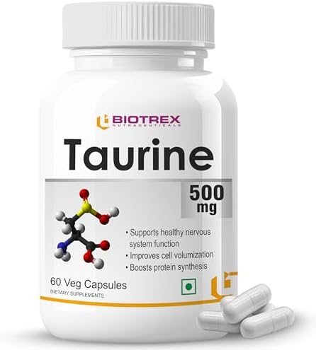 Biotrex Taurine 500mg Capsules 60 – Amino Acid