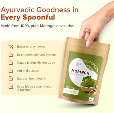 Jiva Moringa Powder 200g – Moringa oleifera