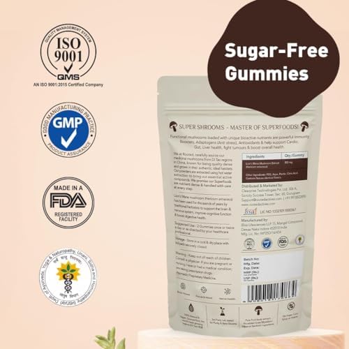 Rooted Lion's Mane Gummies + Cordyceps Capsules Combo Capsules – Hericium erinaceus