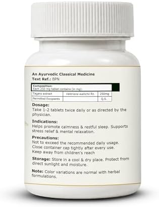 Pure Nutrition Tagara Tablets 90 – Valeriana wallichii