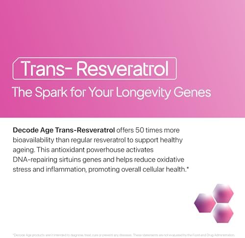 Trans-Resveratrol 500mg Capsules 60 – High-Strength Antioxidant Polyphenol
