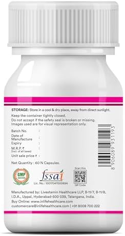 INLIFE Advanced Hair, Skin & Nails with Biotin Tablets – Ayurvedic Herb