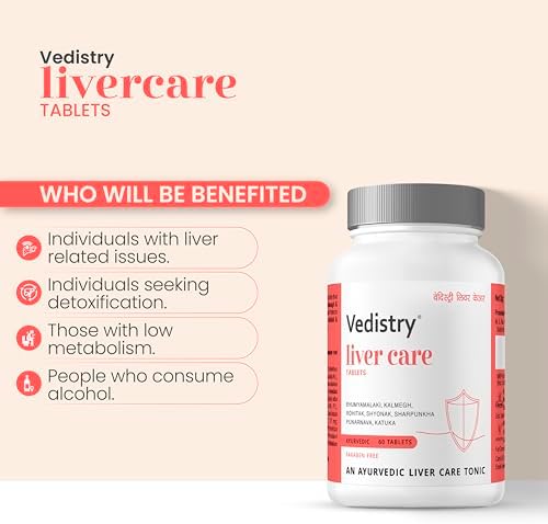 Vedistry Liver Care Tablets 60 – Ayurvedic Herb