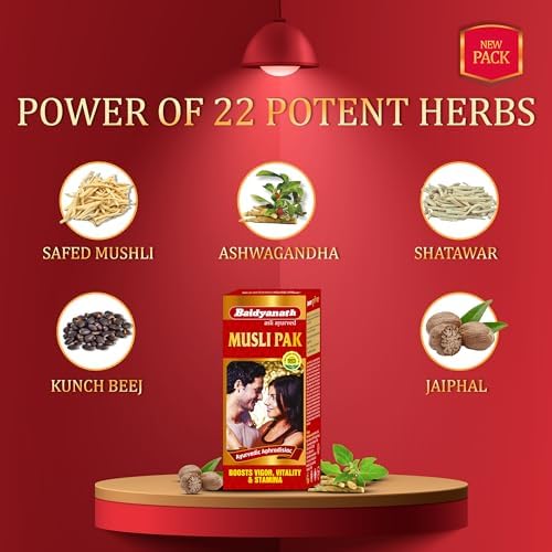 Baidyanath Musli Pak Capsules 100g – Chlorophytum borivilianum